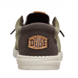 97PE03-HEY DUDE-WALLY BRAIDED HEY DUDE Bateaux